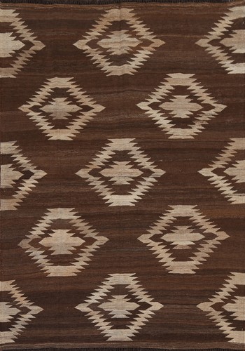 Flatweave reversible tribal - reversible,
